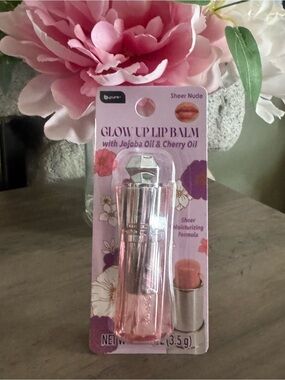 NWT NUDE Lip Glow Up Lip Balm — Mauve ultra lux